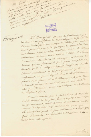 Brongniart (Alexandre), scientifique