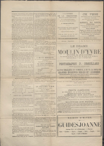 Le postillon. 15 janv. 1884 (2e année, n° 14)