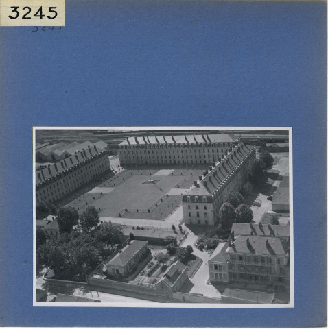 Angers : Ecole du Génie, vue aérienne