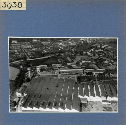 Montreuil-Belfroy : Tréfileries du Havre (vue aérienne)