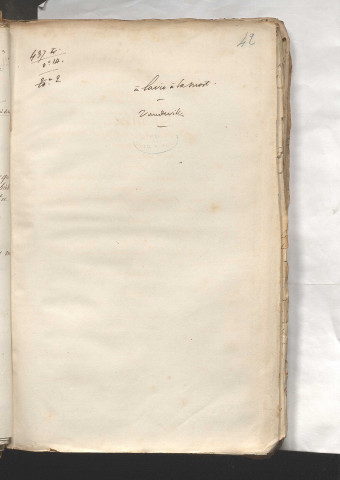 A la vie, à la mort