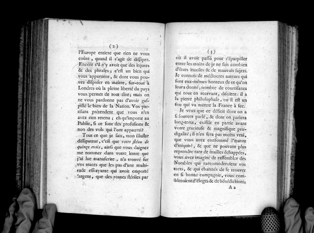 Réponse de M. l'archevêque de Sens à M. de Calonne, relativement à sa lettre écrite au roi