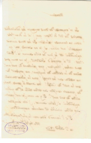 Correspondance de Spontini avec Pierre-Jean David d'Angers