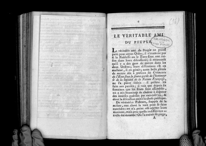 Le véritable ami du peuple