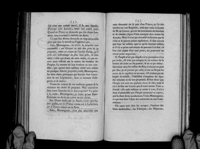 Réponse d'un curé âgé de 97 ans à Mgr le duc d'Orléans