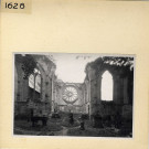 Angers : Vue d'ensemble des ruines de l'Abbaye Toussaint