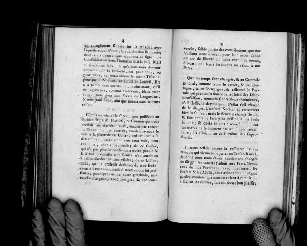 Lettre d'un gentilhomme bourguignon à un gentilhomme breton sur l'attaque du tiers-état, la division de la noblesse et l'intérêt des cultivateurs