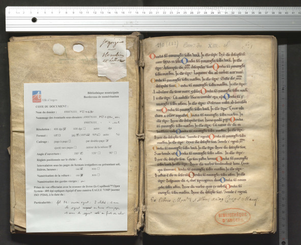 S. Grégoire. Homélies sur les Évangiles, au nombre de 40