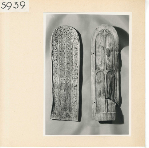 Angers : Tablettes à écrire (Collégiale Saint-Martin)