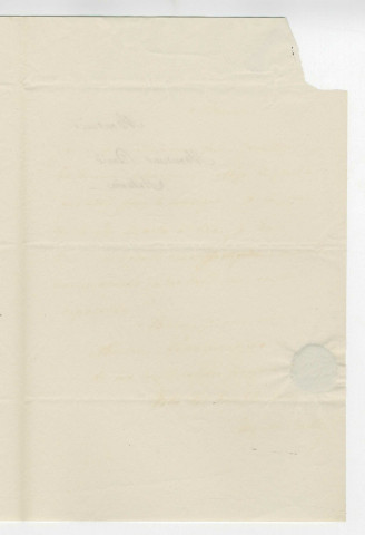 Correspondance de Auguste Barbier, poète [à Pierre-Jean David d'Angers]
