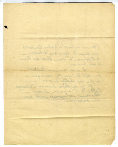 Correspondance de Louis Philippe jeune [à son père]