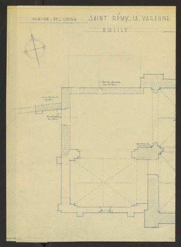 [Photographies des monuments du] Diocèse d'Angers : Saint-Rémy-la-Varenne - Saumur