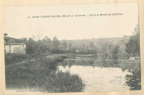 41 Saint-Florent-le-Vieil (M-et-L). Environs. L'Evre au moulin de Coulaine
