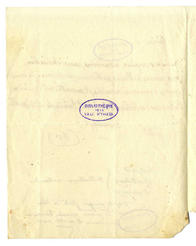 Correspondance de Desaunays [à Lakanal]