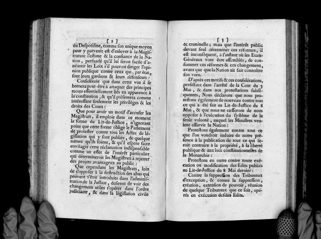 Parlement de Paris, 12 septembre 1788