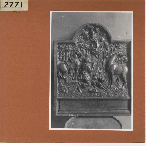 Brissac : Château de Brissac, sculpture