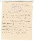 Correspondance de Mme Somerville [à Mme Pierre-Jean David d'Angers]