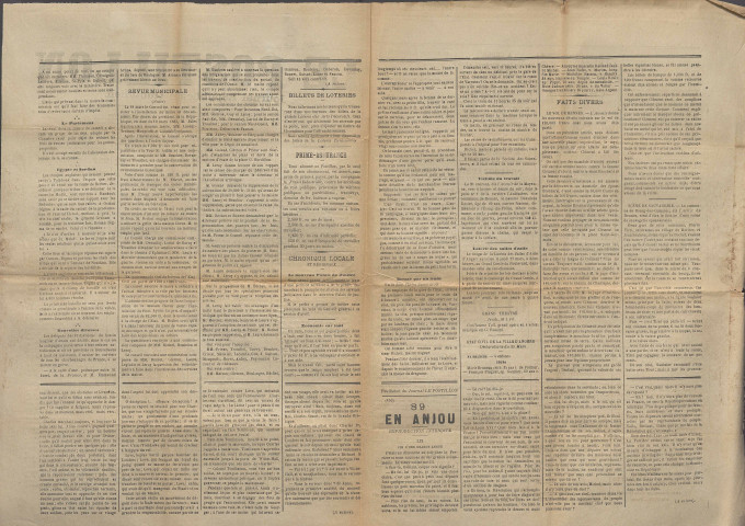 Le postillon. 28 mars 1884 (2e année, n° 86)