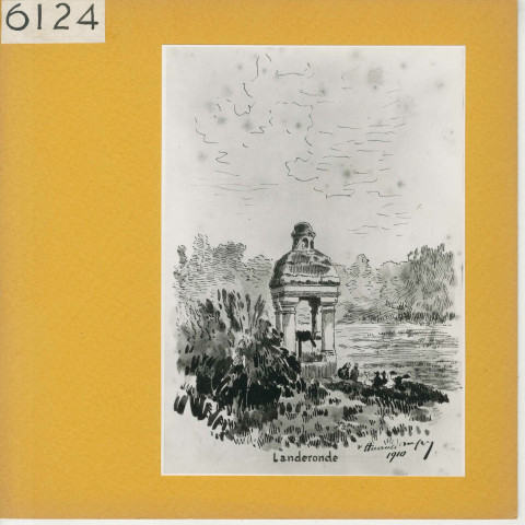 Bécon-les-Granits : Château de Landeronde (1910)