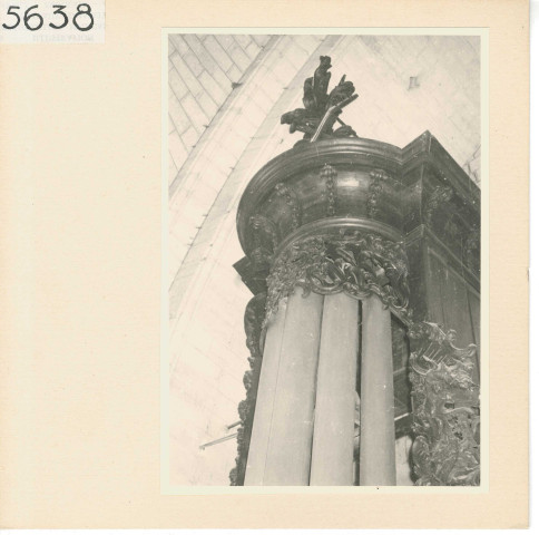 Angers : Orgue, détails (Cathédrale)