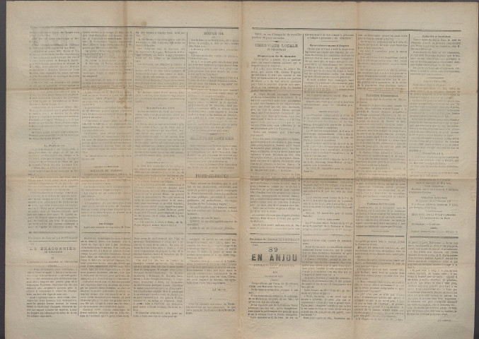 Le postillon. 16 mars 1884 (2e année, n° 74)