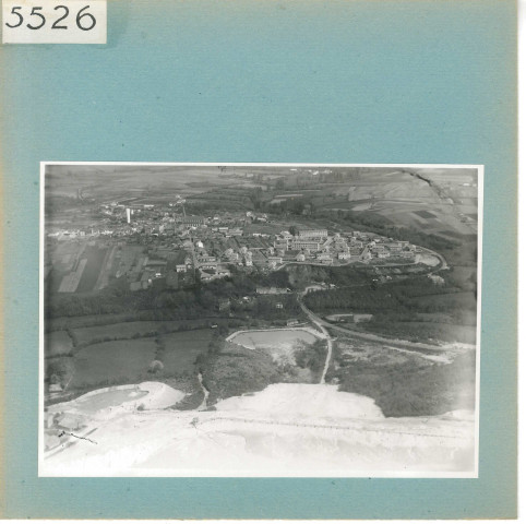 Saint-Crespin-sur-Moine : Vue aérienne