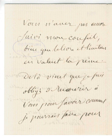 Correspondance de Charles Robin
