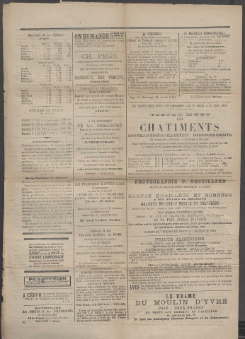 Le postillon. 21 avril 1884 (2e année, n° 109)
