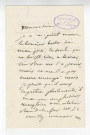 Correspondance de François-Joseph-Victor Broussais [à Pierre-Jean David d'Angers, Claude François Lallemand et Joseph Lakanal]