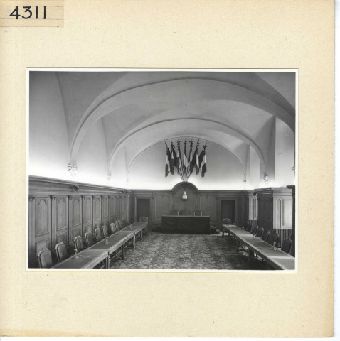 Angers : Salle du conseil général (Préfecture)