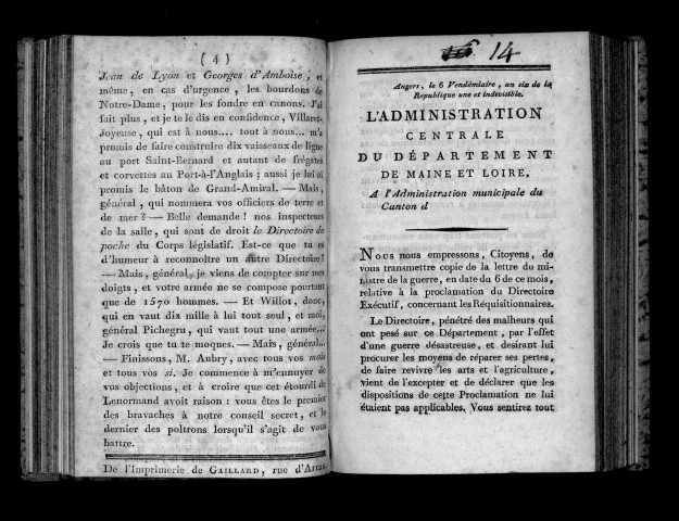 La petite armée du grand Pichegru