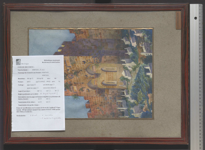 [La Porte dorée à Jérusalem]