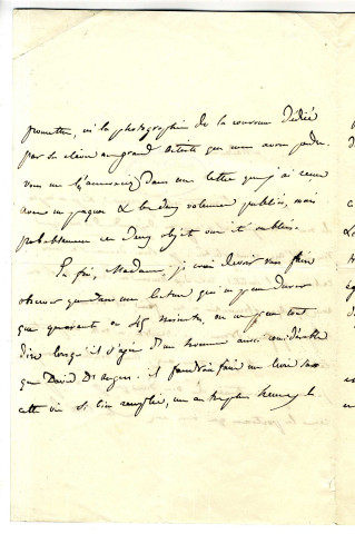 Correspondance de F. Halévy [a Madame ?]