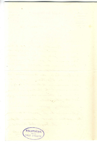 Correspondance de Milne-Edwards [à Lallemand]