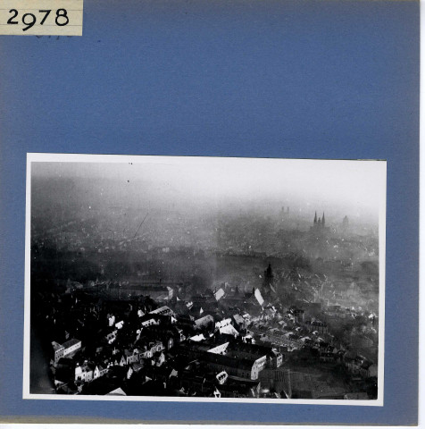 Angers : Vue aérienne de la Doutre