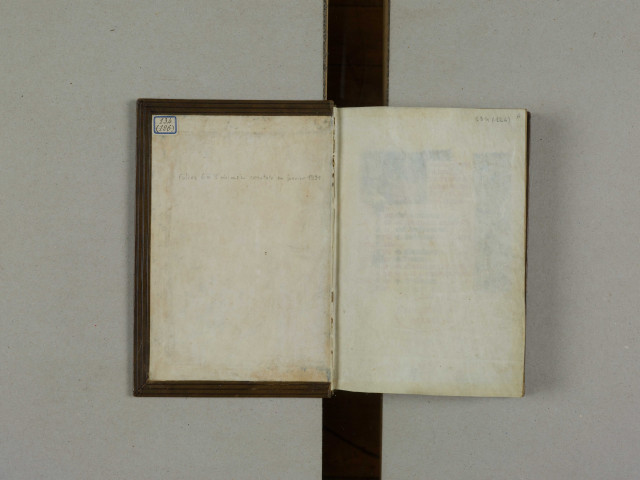 Livre d'heures dites [abusivement] du roi René