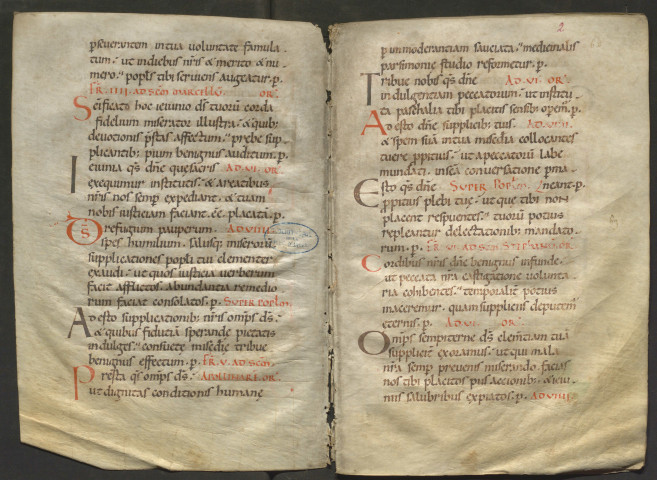 Fragment de rituel (XIe siècle)