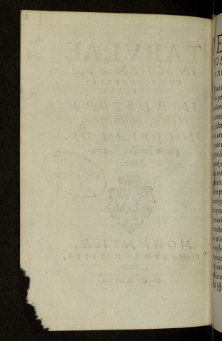 Tabulae in schemata et tropos Petri Mosellani. In rhetorica Philippi Melanchthonis. In copiam duplicem Erasmi Roterodami