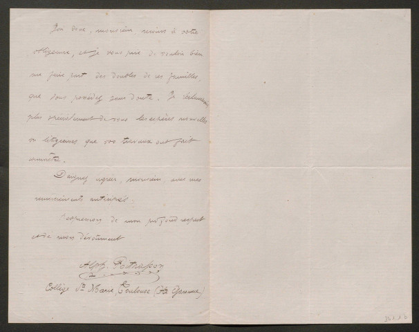 Poitrasson, Alphonse