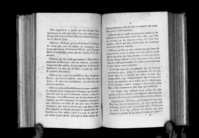 Motion du comte de Mirabeau sur les finances. Séance du 6 novembre