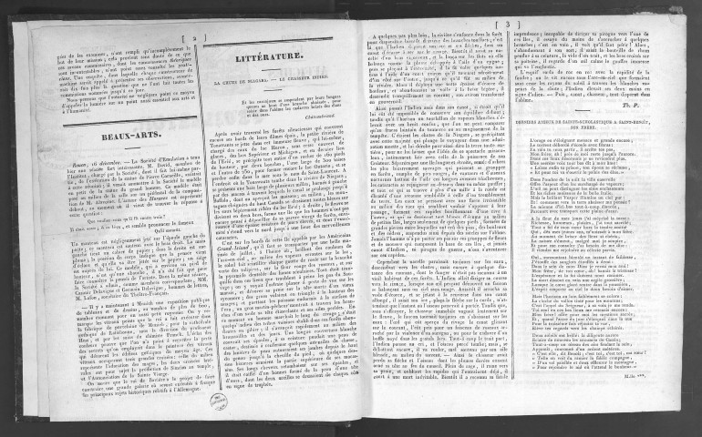 Affiches d'Angers. Feuilleton bimensuel, paraissant le dimanche