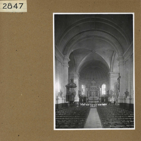 Angers : Eglise Saint-Jacques, intérieur