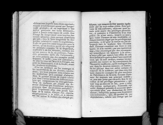 Réflexions sur la prochaine tenue des Etats-Généraux, par un membre de l'ordre de la noblesse (d'Anjou)