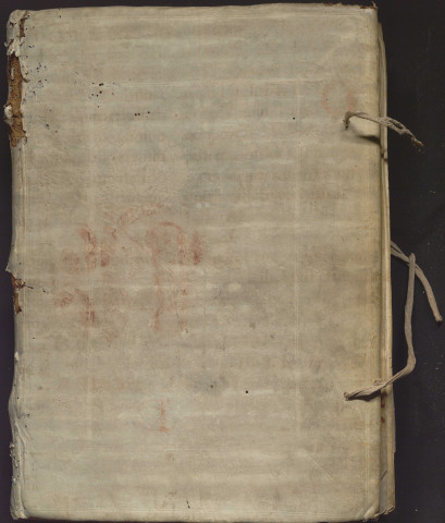 Registre capitulaire de l'église d'Angers