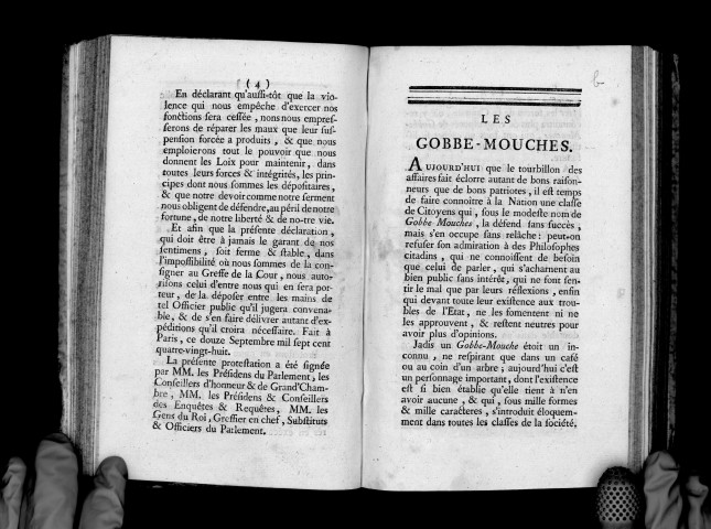 Parlement de Paris, 12 septembre 1788