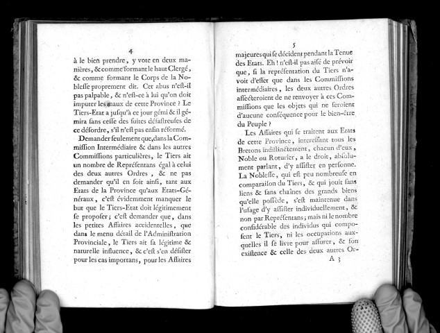 Extrait des registres de la communauté de MM. les procureurs au présidial de Rennes, du 9 décembre 1788