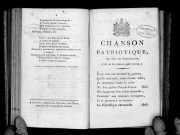 Chanson patriotique, sur l'air des Visitandines : (Je ne la trouvois plus novice.)