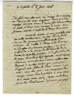Correspondance de Ducis [à Louis Lemercier]