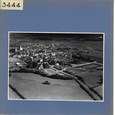 Beaulieu-sur-Layon : Vue aérienne