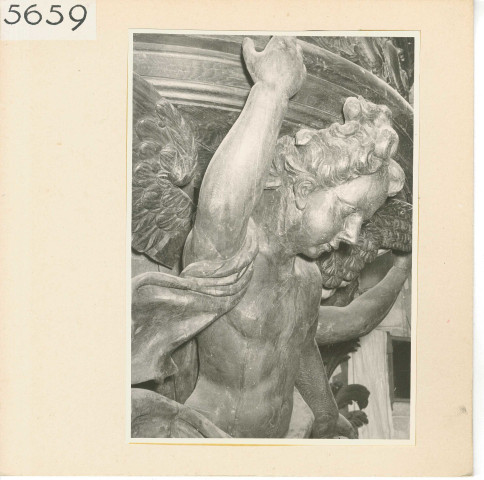 Angers : Orgue, détails (Cathédrale)